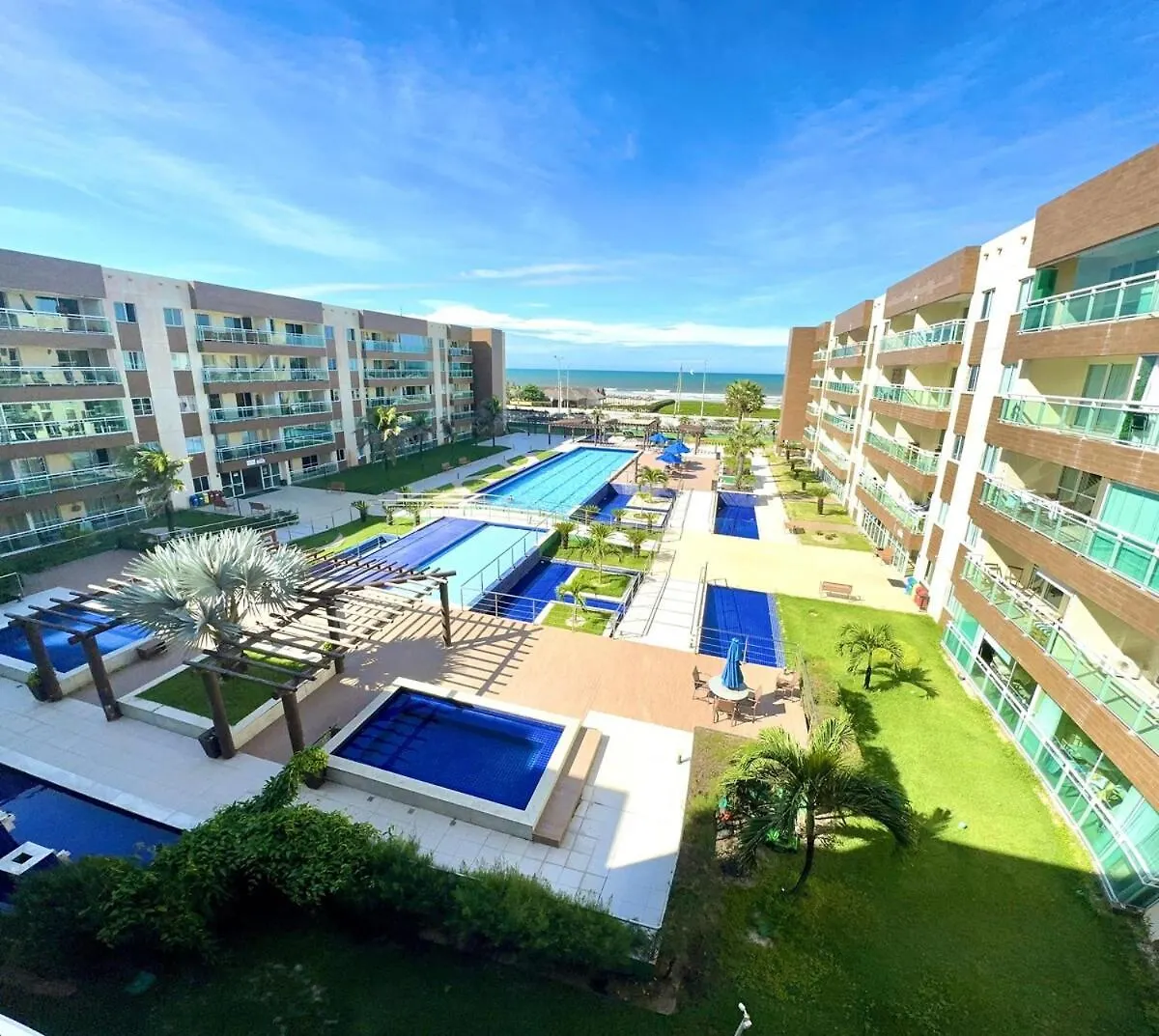 Vg Fun 342 Pe Na Areia Vista Mar Praia Futuro Imob Temporada Fortaleza  Appartamento